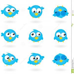 Blue Bird with Yellow Background Logo - Twitter Logo Blue Bird White Background Icon Vector Eps Twitter Logo ...