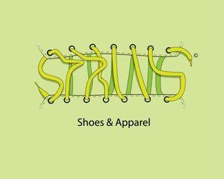 Shoes and Apparel Logo - String Designed by chrisworks | BrandCrowd