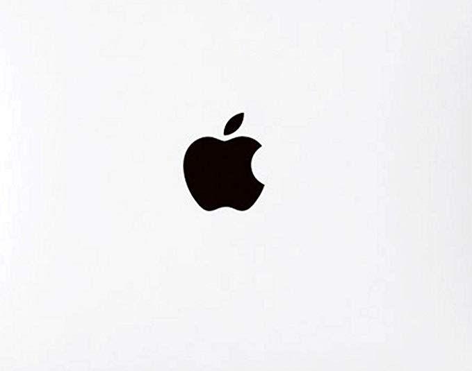 Apple Logo - Amazon.com: Wallner 5pcs in set metal Black Apple Logo Overlay metal ...