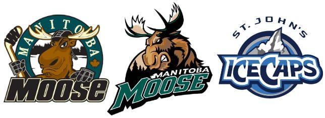 Brown Moose Logo - AHL Logo Ranking: No. 8 - Manitoba Moose - TheHockeyNews