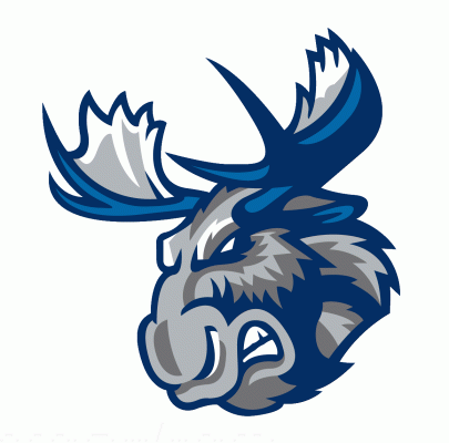 Manitoba Moose Logo - Manitoba Moose hockey logo from 2015-16 at Hockeydb.com