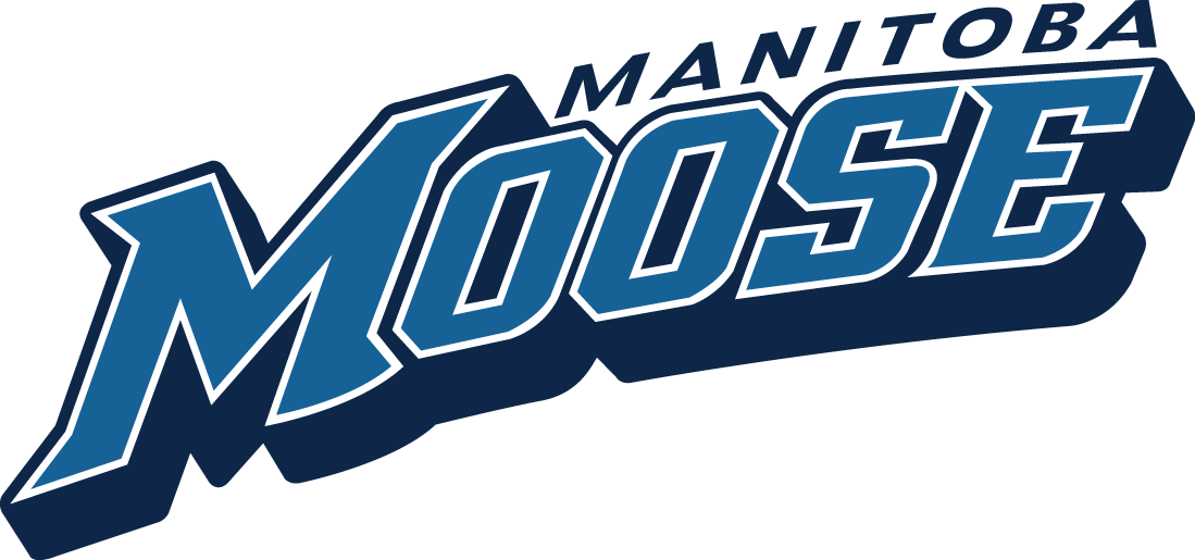 Manitoba Moose Logo - Manitoba Moose Wordmark Logo - American Hockey League (AHL) - Chris ...