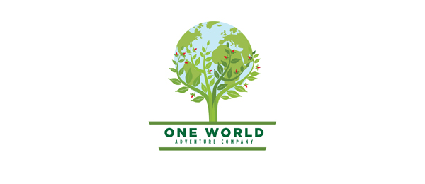 Green Globe Logo - 50+ Smart Globe Logo Designs for Inspiration - Hative