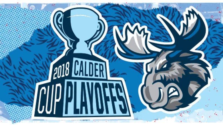 Manitoba Moose Logo - Manitoba Moose Down Griffins 5 1 To Advance To 2nd Round Of AHL