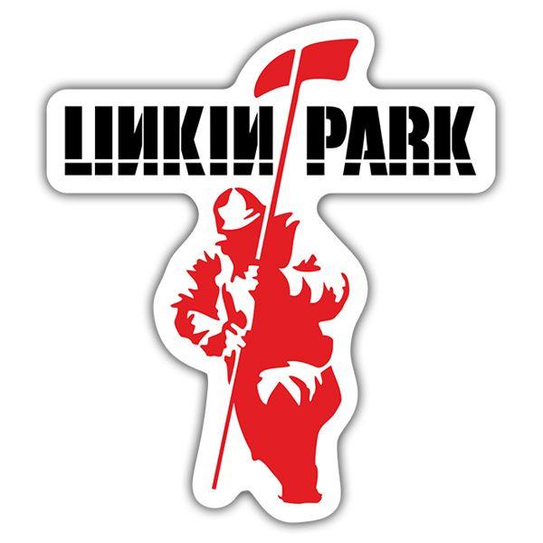 Linkin Park Hybrid Theory Logo - Sticker Linkin Park - Hybrid Theory | MuralDecal.com