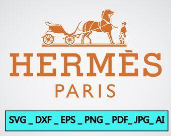 Hermes Paris Logo - Hermes logo | Etsy