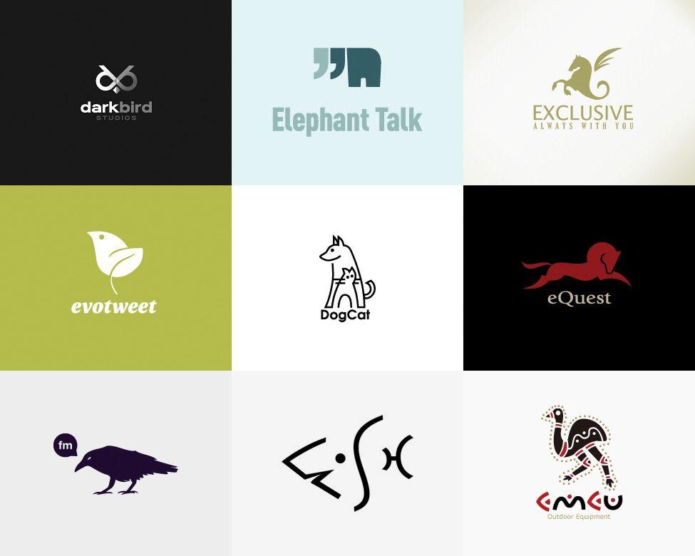 Animal Based Logo - Right Brain Feeds 07 – 100 Animal Based Logo Design – Kotakitam