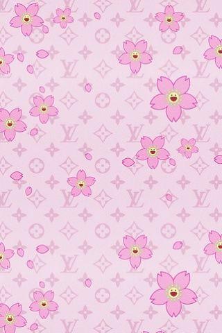 Louis Vuitton Pink Logo - Louis Vuitton Pink iPhone Wallpaper | iDesign iPhone