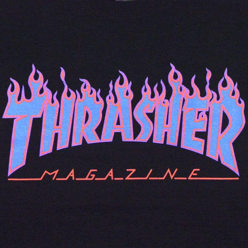 Thrasher Fire Logo - WARP WEB SHOP RAKUTENICHIBATEN: Thrasher-THRASHER FLAME 3 c ...