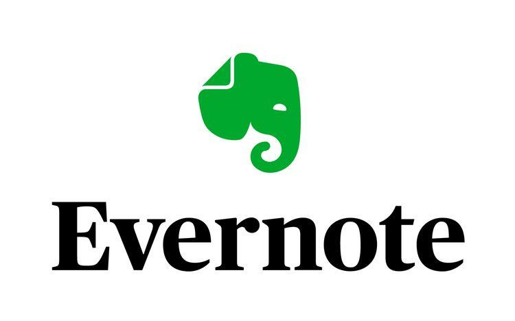 Note Logo - DesignStudio refreshes note-taking app Evernote's elephant logo