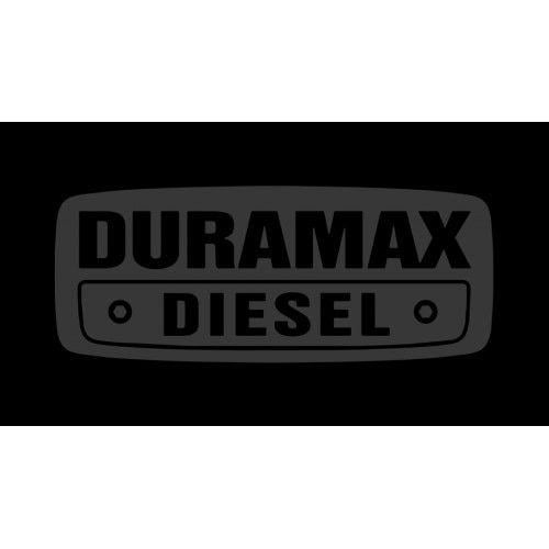Duramax Logo - Personalized Chevrolet Duramax Diesel License Plate on Black Steel