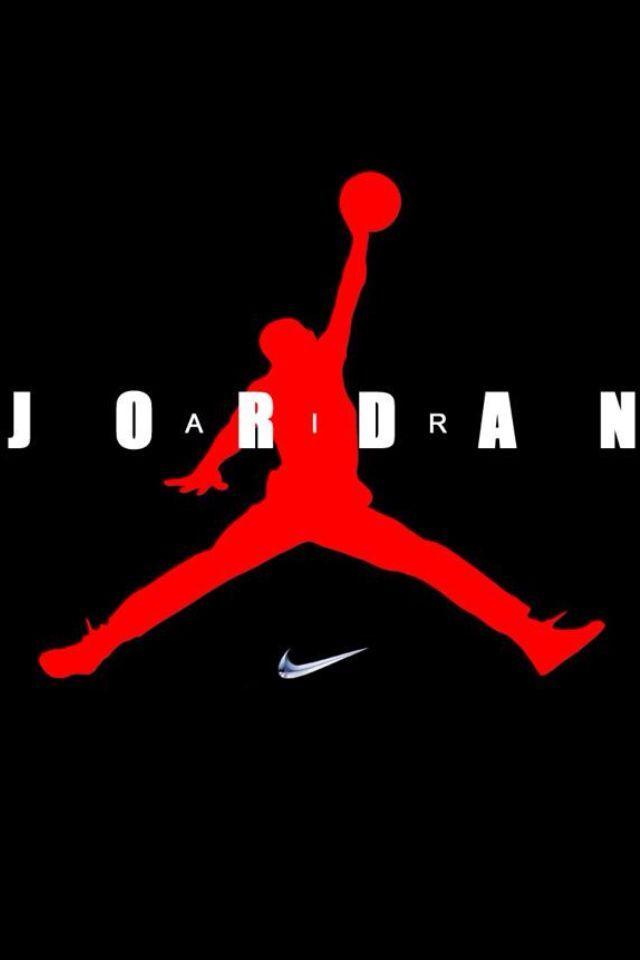 Red and Black Jordan Logo - Nike Jordan Logo | Air Jordan Nike Logo download wallpaper for ...
