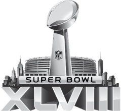 XLVIII Logo - Super Bowl XLVIII