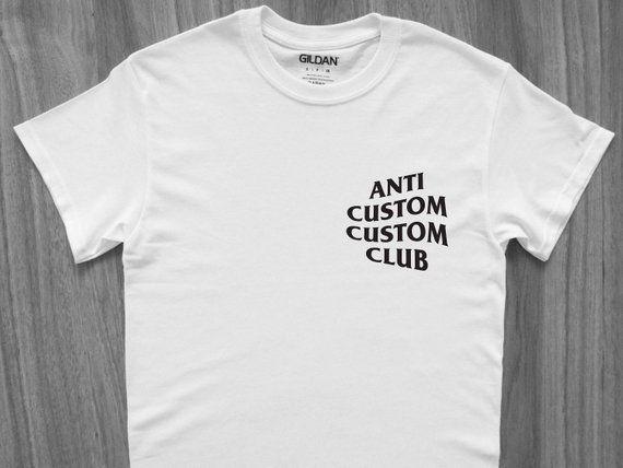Customize Anti Social Social Club Logo - Custom Anti Social Social Club T-Shirt Customizable ASSC | Etsy