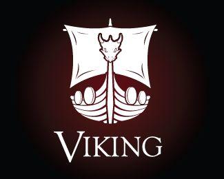 Viking Ship Logo