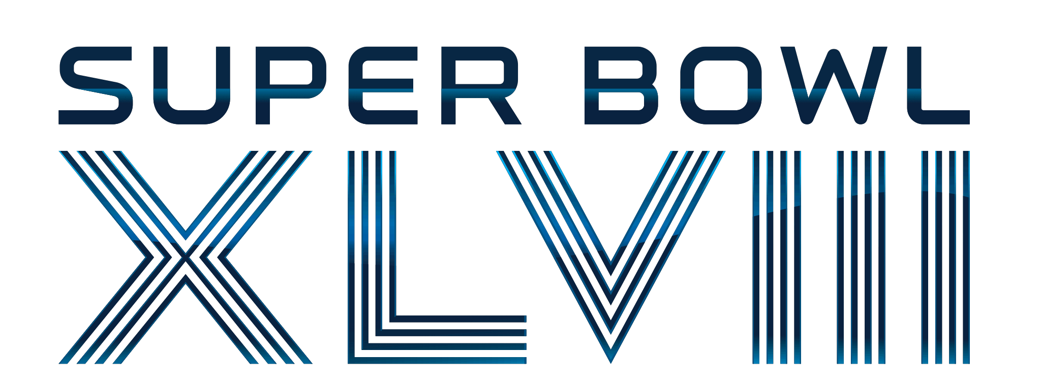 XLVIII Logo - Matt Poor - Portfolio - Super Bowl XLVIII Branding