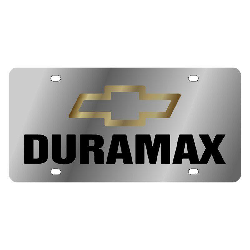 Duramax Logo - Eurosport Daytona® License Plate with Duramax Logo