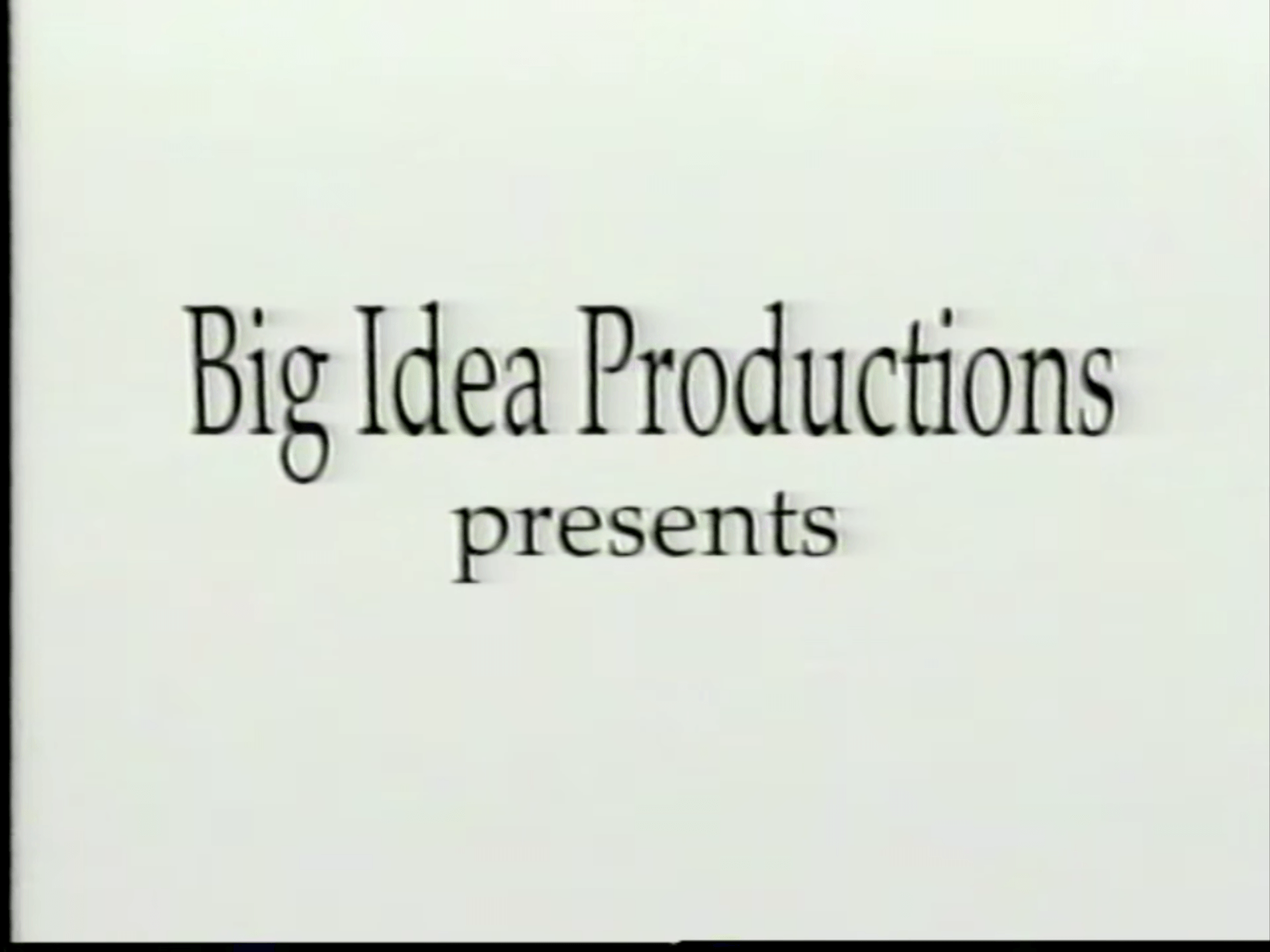 Big Idea Presents Logo - Big Idea Entertainment | Closing Logos Wiki | FANDOM powered by Wikia