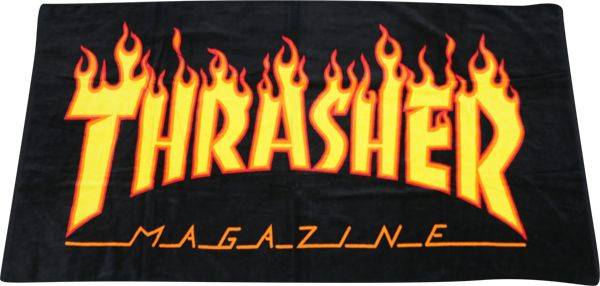 Thrasher Fire Logo - Thrasher Flame Logo Beach Towel Toys & Novilties
