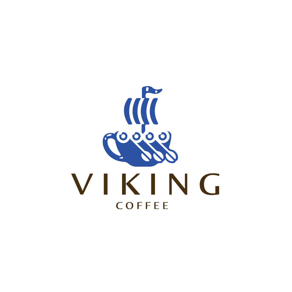 Viking Ship Logo - Viking Coffee—Coffee Mug Ship Logo | Logo Cowboy