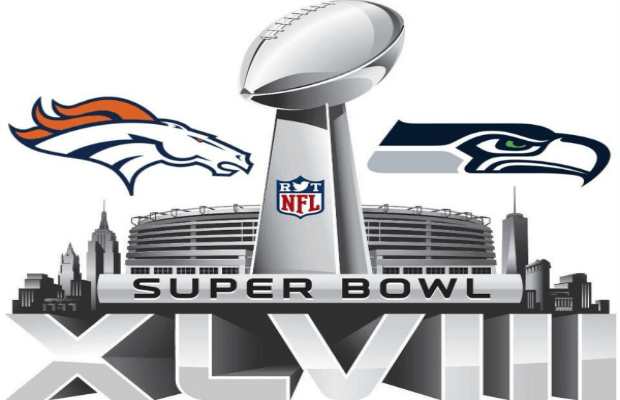 XLVIII Logo - Super Bowl XLVIII Predictions: Who will win? – BackstageOL.com