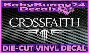 Crossfaith Logo - Crossfaith Band Logo Laptop Truck Car Decal Vinyl Sticker Rock Metal