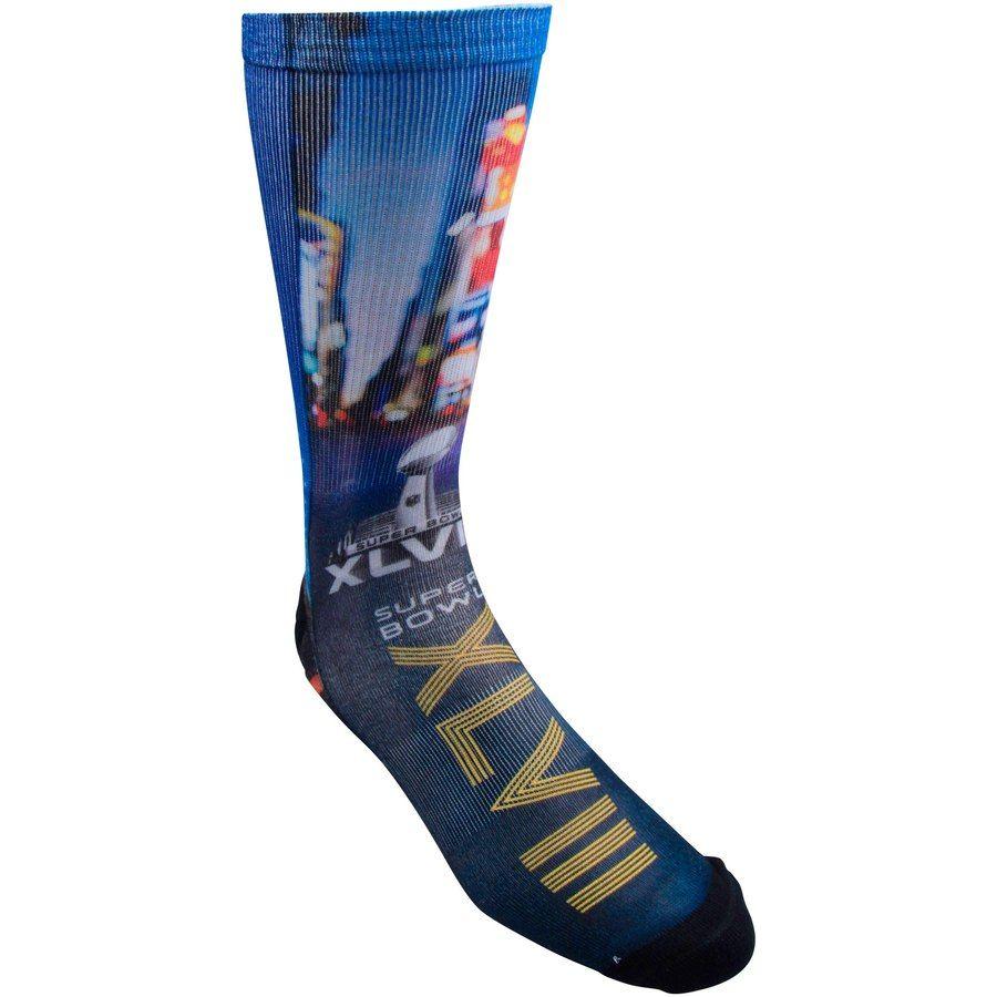 XLVIII Logo - Super Bowl XLVIII Logo Socks