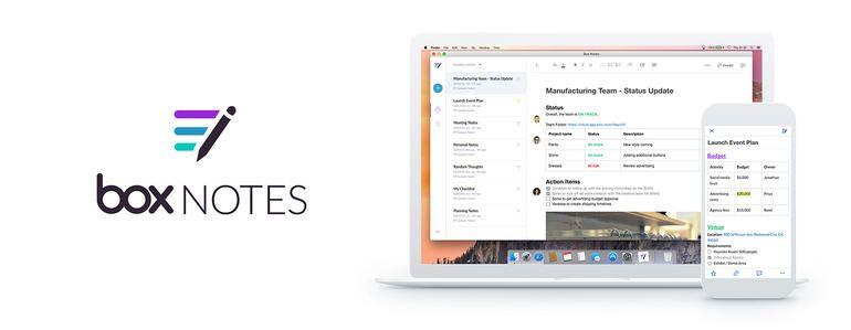 Note App Logo - Box Notes revamped, introduced as standalone desktop app