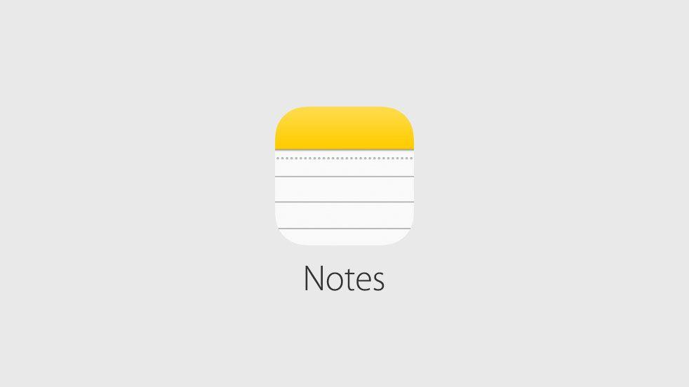 Note App Logo - How to view all photos, sketches and documents stored in your Notes app