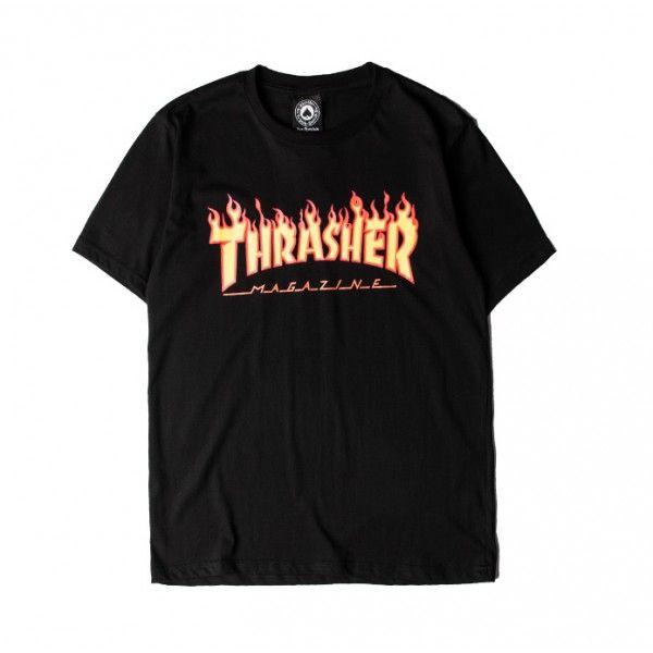 Thrasher Fire Logo - NEW! Thrasher On Fire Logo T Shirt. Buy Thrasher Online