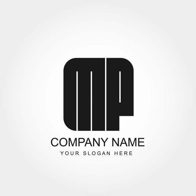 MP Logo - Initial Letter MP Logo Template Template for Free Download on Pngtree