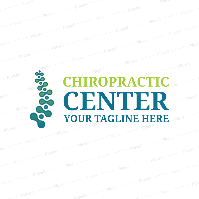 Chiropractic Logo - Placeit Design Template for Chiropractic Logos