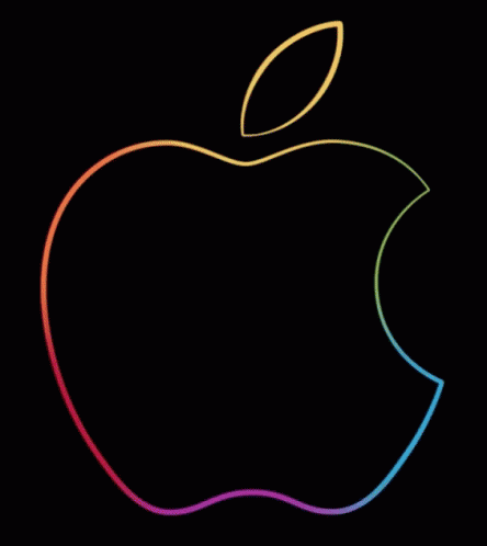 Apple Logo - Apple Logo GIF - Apple Logo Rainbow - Discover & Share GIFs