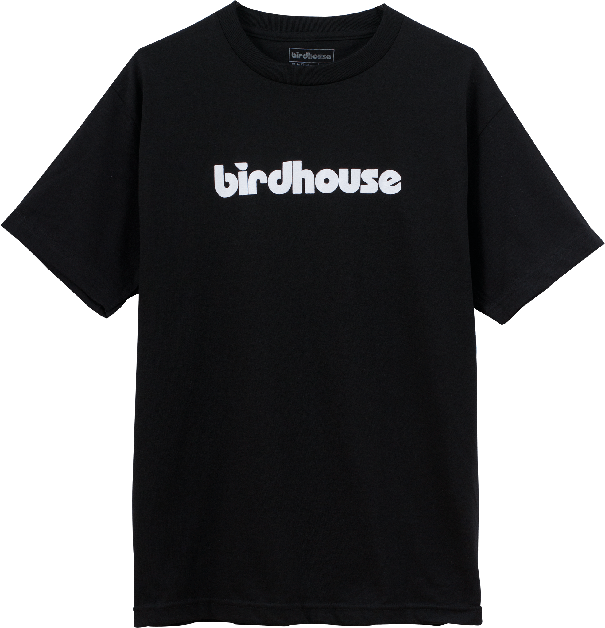 Birdhouse Skateboards Logo - BIRDHOUSE - SHIRTS - 3D LOGO TEE - BLACK - BIRDHOUSE SKATEBOARDS