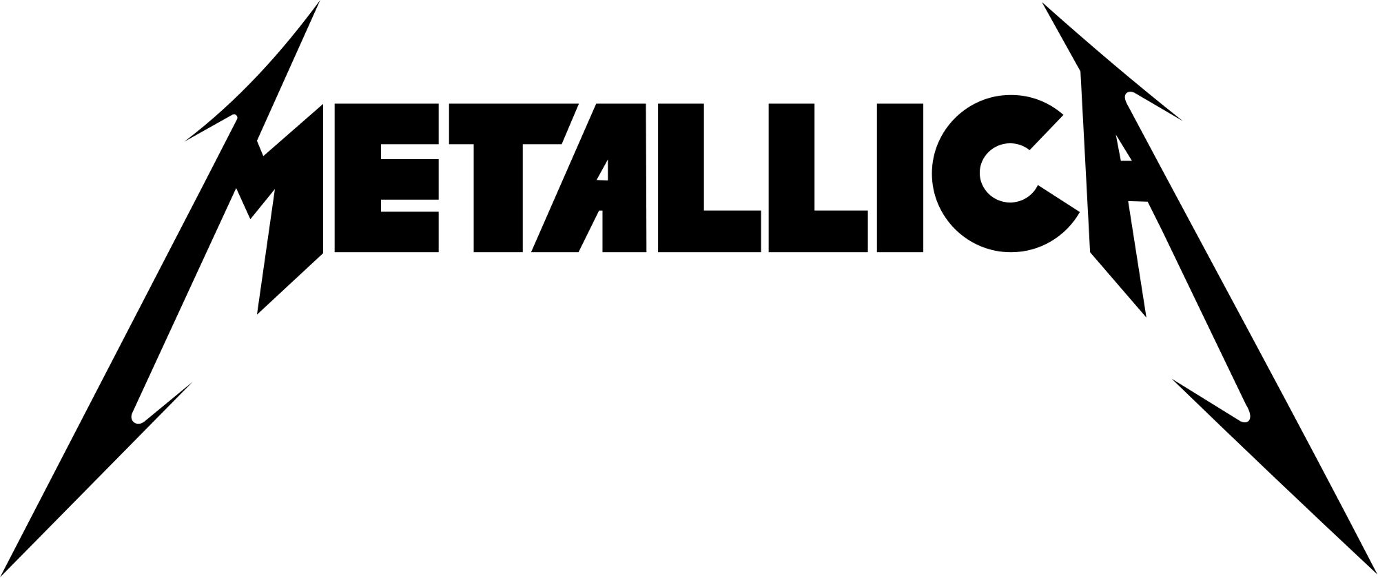 Metallica M Logo - File:Metallica wordmark.svg - Wikimedia Commons