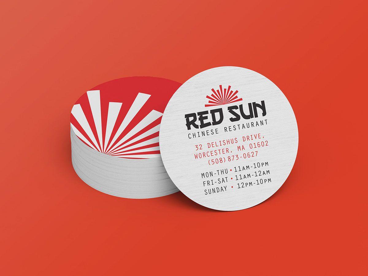Red Sun Restaurant Logo - Red Sun Chinese Restaurant on Behance