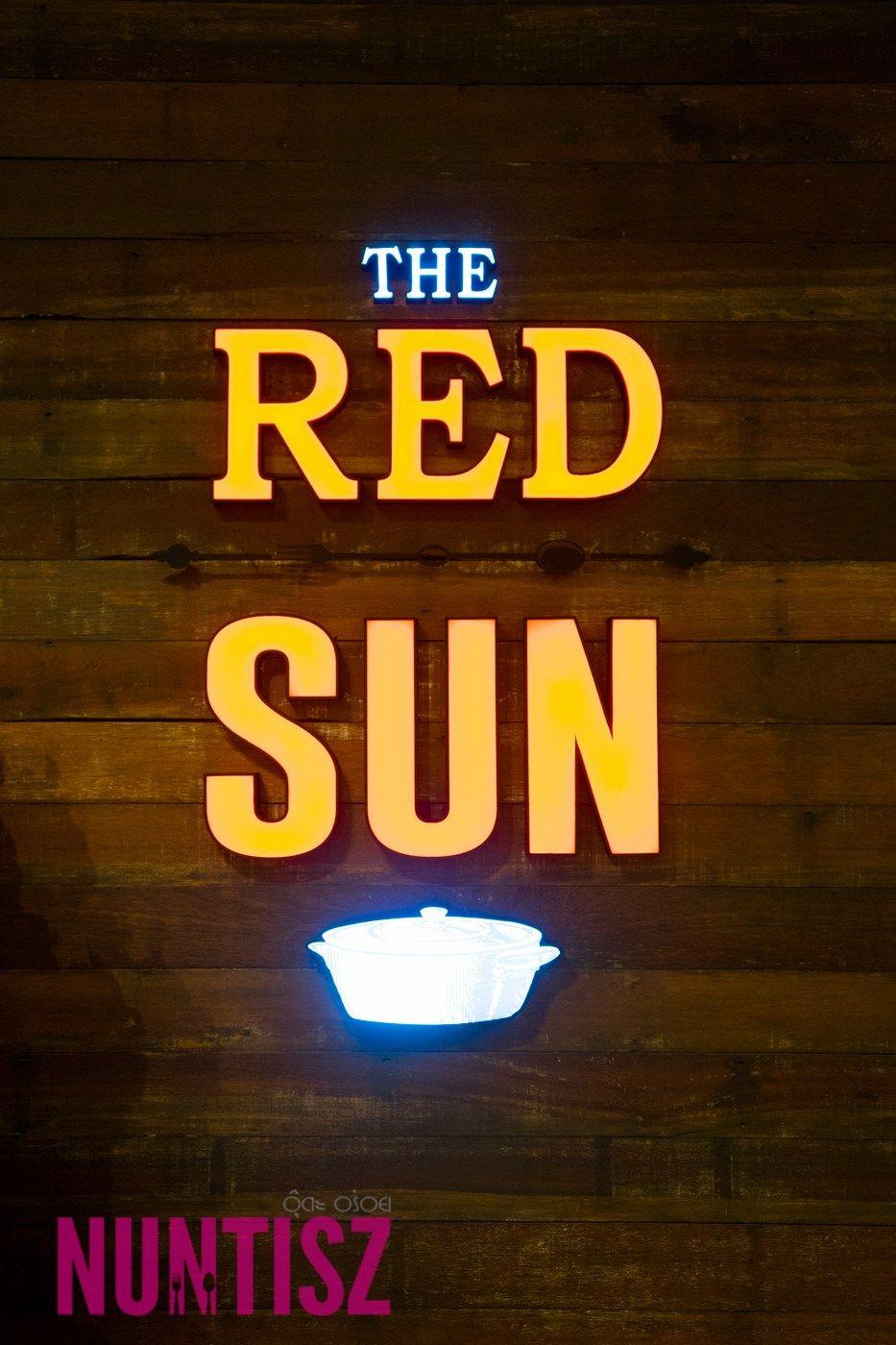 Red Sun Restaurant Logo - The RED SUN TOKPOKKI - ครั้งแรกที่ได้ลอง. อุ๊ตะ อร่อย พาตะลุย