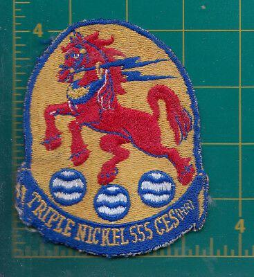 555th Red Horse Logo - AUTHENTIC AIR FORCE Red Horse 555th Civil Engineering Squadron, Cam ...