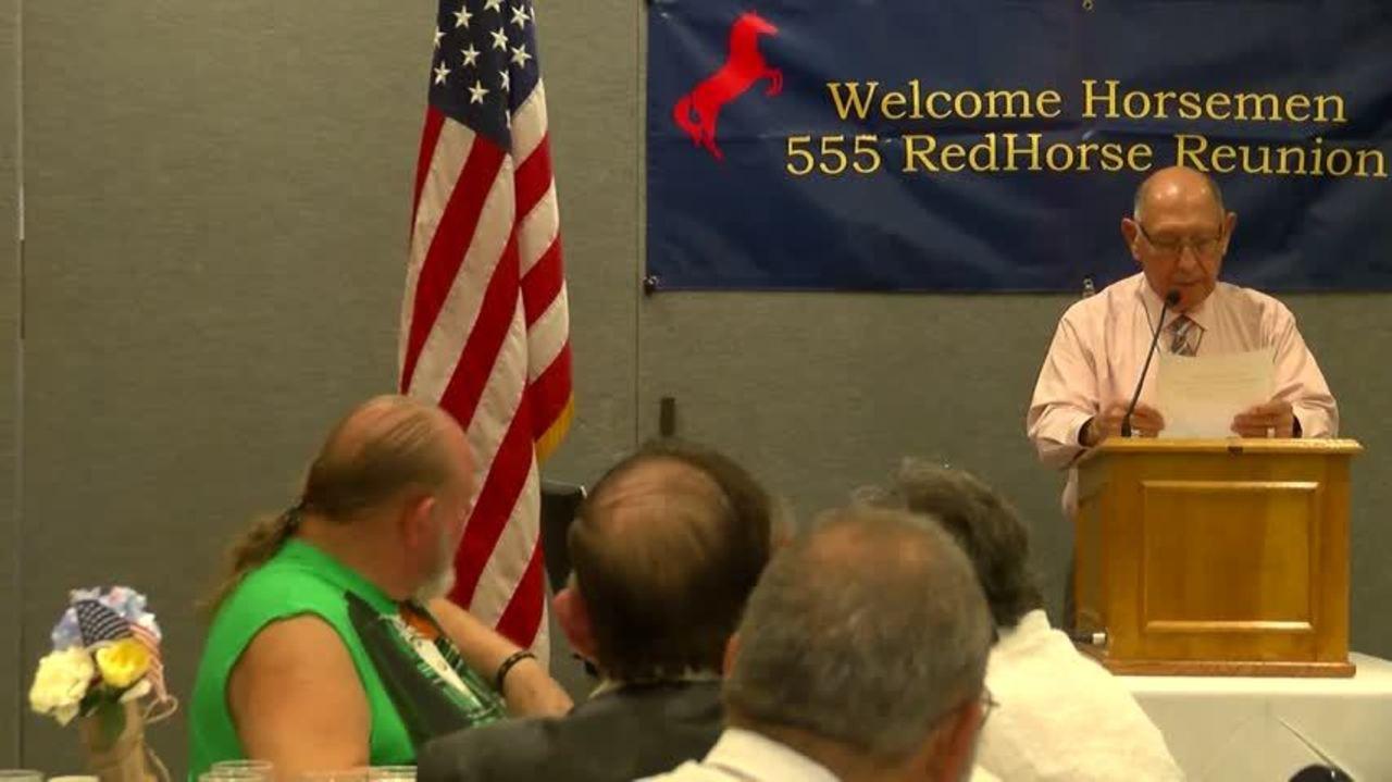 555th Red Horse Logo - Veteran Brings 555th Red Horse Squadron Vietnam Reunion to ...