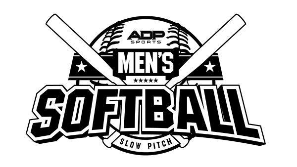 Men's Softball Logo - Men's Softball - ADP Sports