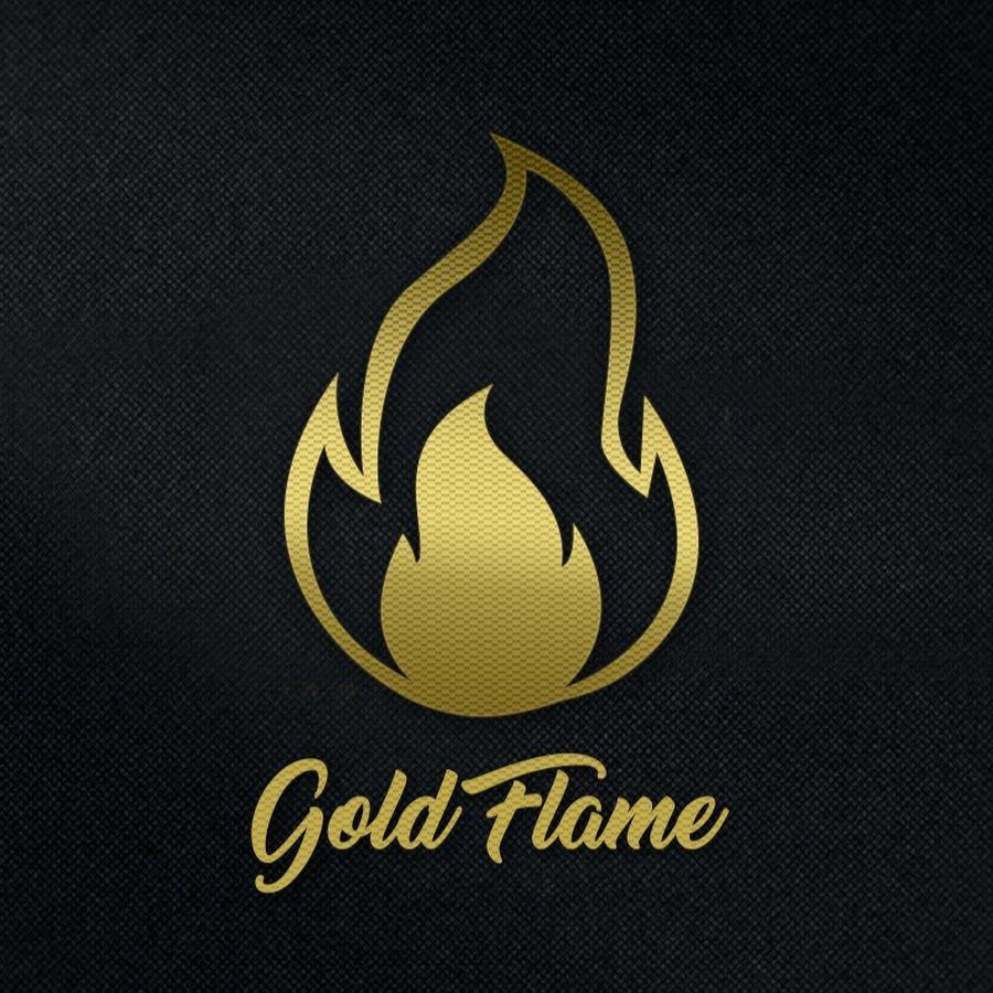 Gold Flame Logo - Gold Flame Beats