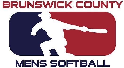Men's Softball Logo - Brunswick County Parks & Recreation