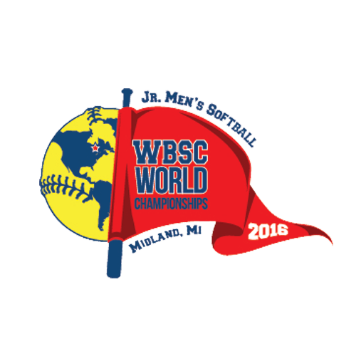 Men's Softball Logo - Tournaments - WBSC