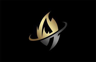 Gold Flame Logo - kapat photos, images, assets | Adobe Stock
