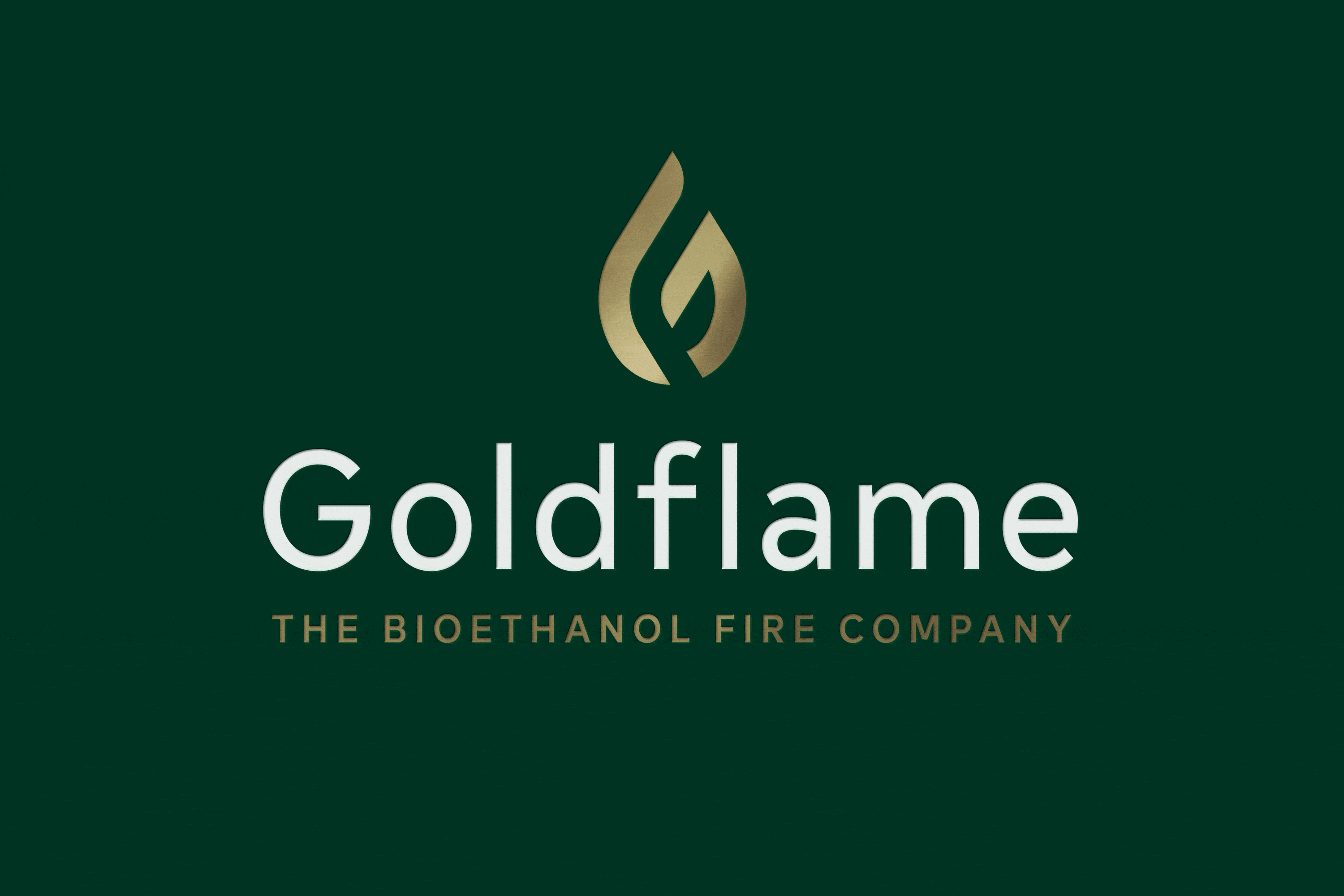 Gold Flame Logo - Goldflame. The Bioethanol Fire Company