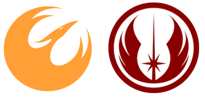 Star Bird Logo - star wars does the Rebel Alliance logo represent?