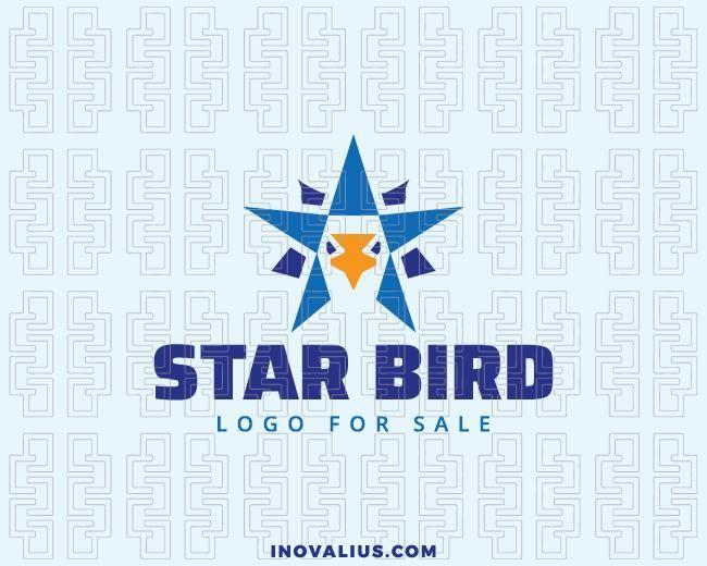 Star Bird Logo - Star Bird Logo Design For Sale | Inovalius