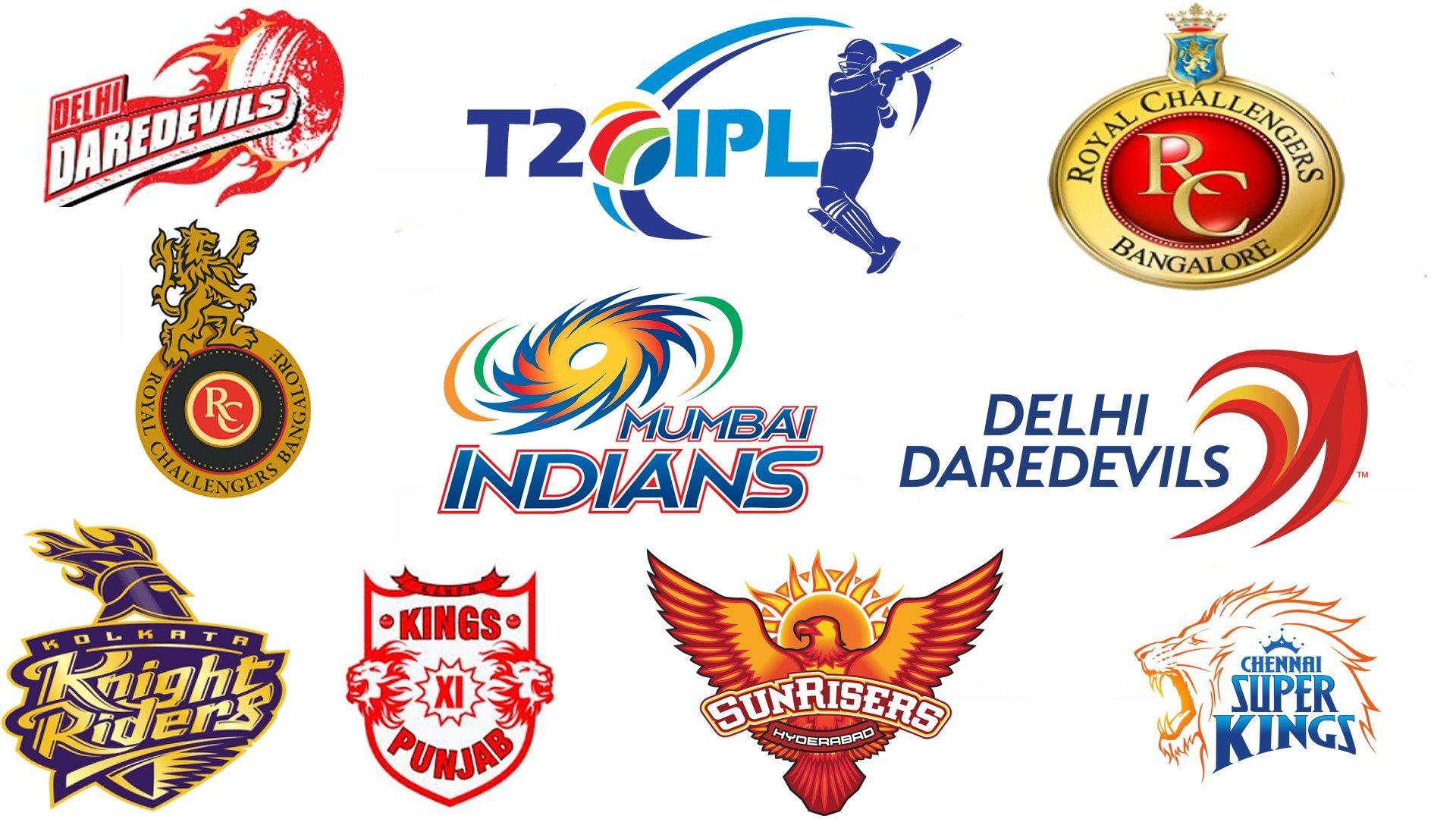 IPL Logo - New Free 2018 All Team IPL Logo Images, Pictures & Wallpapers