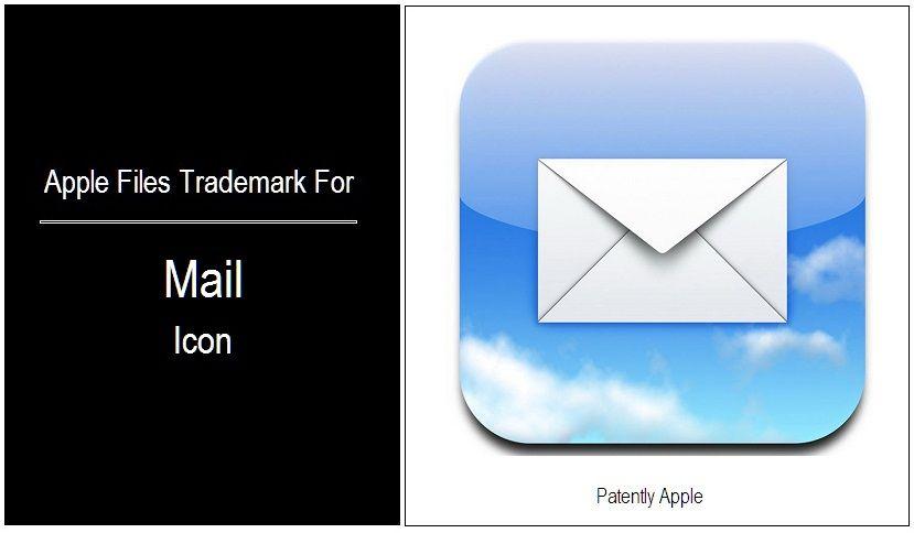 Apple Email Logo - Apple Files Trademark for Mail Icon