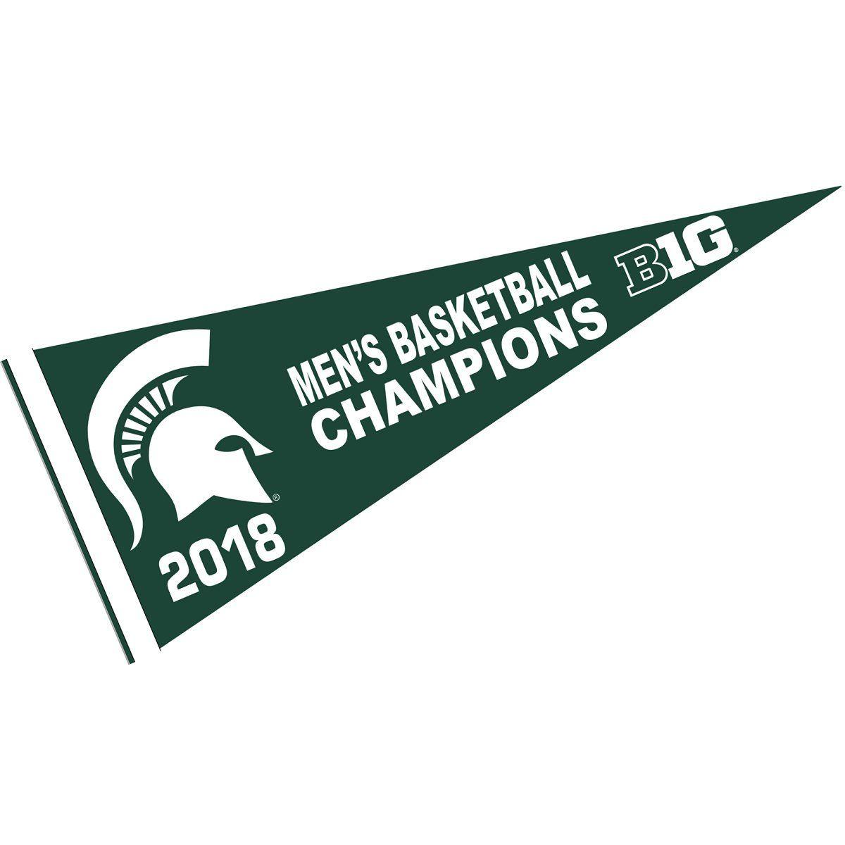 Basketball Big 10 Logo - Amazon.com : College Flags and Banners Co. Michigan State Spartans ...